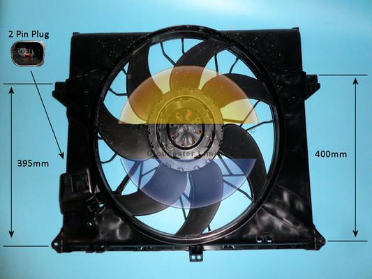 Auto Air Gloucester 05-1229 - Elektromotors, Dzes. sist. radiatora ventilators www.autospares.lv