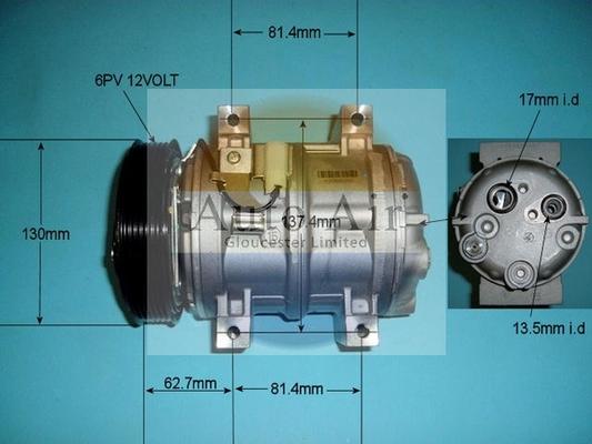 Auto Air Gloucester 14-9648 - Compressor, air conditioning www.autospares.lv