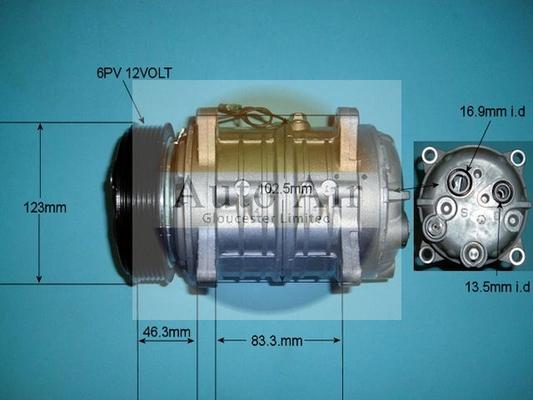 Auto Air Gloucester 14-9647 - Kompresors, Gaisa kond. sistēma autospares.lv