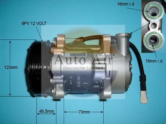 Auto Air Gloucester 14-0281R - Kompresors, Gaisa kond. sistēma autospares.lv