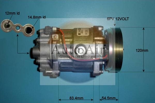 Auto Air Gloucester 14-1100 - Kompresors, Gaisa kond. sistēma autospares.lv