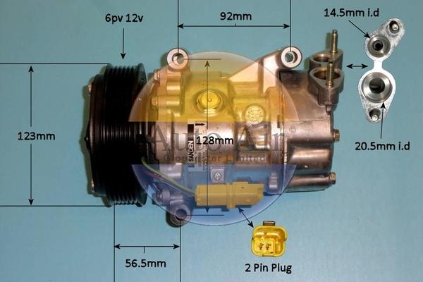 Auto Air Gloucester 14-7482 - Kompresors, Gaisa kond. sistēma autospares.lv