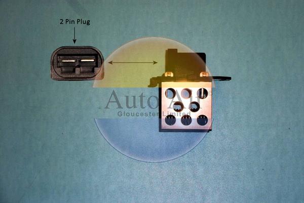 Auto Air Gloucester 20-0119 - Papildus rezistors, Kondicioniera ventilators www.autospares.lv