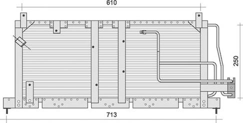 Autoclima 30311193CP - Kondensators, Gaisa kond. sistēma www.autospares.lv