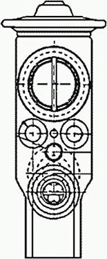 Autoclima 20215138 - Izplešanās vārsts, Gaisa kond. sistēma www.autospares.lv