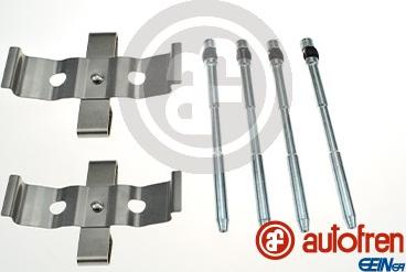 AUTOFREN SEINSA D43052A - Piederumu komplekts, Disku bremžu uzlikas www.autospares.lv