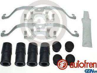 AUTOFREN SEINSA D43087A - Piederumu komplekts, Disku bremžu uzlikas www.autospares.lv