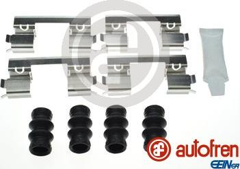 AUTOFREN SEINSA D42992A - Piederumu komplekts, Disku bremžu uzlikas www.autospares.lv