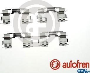 AUTOFREN SEINSA D42945A - Piederumu komplekts, Disku bremžu uzlikas www.autospares.lv