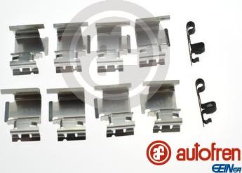 AUTOFREN SEINSA D42948A - Piederumu komplekts, Disku bremžu uzlikas www.autospares.lv