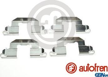 AUTOFREN SEINSA D42910A - Piederumu komplekts, Disku bremžu uzlikas www.autospares.lv