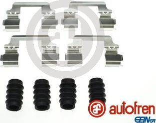 AUTOFREN SEINSA D42929A - Piederumu komplekts, Disku bremžu uzlikas www.autospares.lv