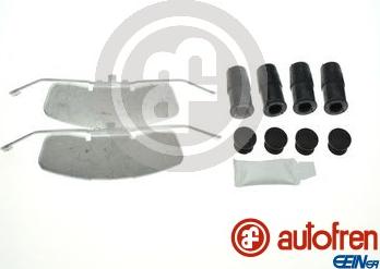 AUTOFREN SEINSA D42972A - Piederumu komplekts, Disku bremžu uzlikas www.autospares.lv