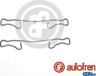 AUTOFREN SEINSA D42481A - Piederumu komplekts, Disku bremžu uzlikas www.autospares.lv