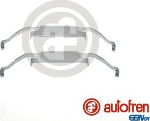 AUTOFREN SEINSA D42558A - Piederumu komplekts, Disku bremžu uzlikas www.autospares.lv