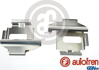 AUTOFREN SEINSA D42580A - Piederumu komplekts, Disku bremžu uzlikas www.autospares.lv