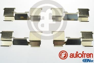 AUTOFREN SEINSA D42582A - Piederumu komplekts, Disku bremžu uzlikas www.autospares.lv