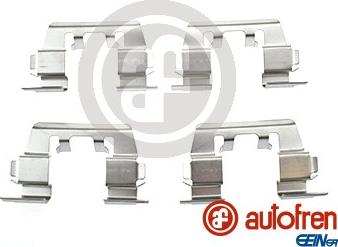 AUTOFREN SEINSA D42690A - Piederumu komplekts, Disku bremžu uzlikas www.autospares.lv