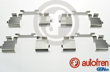 AUTOFREN SEINSA D42691A - Piederumu komplekts, Disku bremžu uzlikas www.autospares.lv