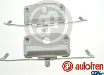 AUTOFREN SEINSA D42898A - Piederumu komplekts, Disku bremžu uzlikas www.autospares.lv