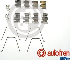 AUTOFREN SEINSA D42852A - Piederumu komplekts, Disku bremžu uzlikas www.autospares.lv