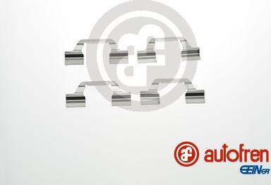 AUTOFREN SEINSA D42801A - Piederumu komplekts, Disku bremžu uzlikas www.autospares.lv