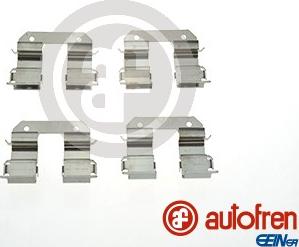 AUTOFREN SEINSA D42875A - Piederumu komplekts, Disku bremžu uzlikas www.autospares.lv