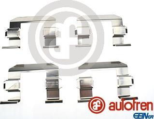 AUTOFREN SEINSA D42870A - Piederumu komplekts, Disku bremžu uzlikas www.autospares.lv