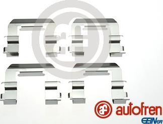 AUTOFREN SEINSA D42877A - Piederumu komplekts, Disku bremžu uzlikas www.autospares.lv