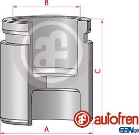 AUTOFREN SEINSA D025523 - Virzulis, Bremžu suports www.autospares.lv