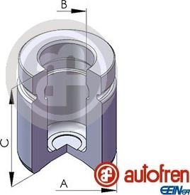 AUTOFREN SEINSA D025518 - Поршень, корпус скобы тормоза www.autospares.lv