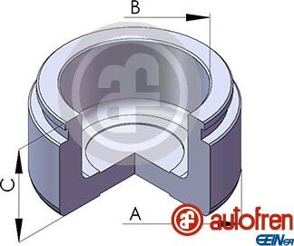 AUTOFREN SEINSA D025489 - Virzulis, Bremžu suports www.autospares.lv