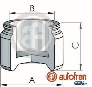 AUTOFREN SEINSA D025139 - Virzulis, Bremžu suports autospares.lv