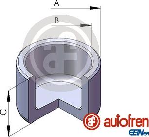 AUTOFREN SEINSA D025130 - Virzulis, Bremžu suports www.autospares.lv