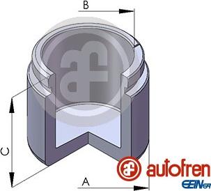 AUTOFREN SEINSA D025137 - Поршень, корпус скобы тормоза www.autospares.lv