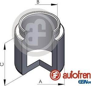 AUTOFREN SEINSA D025128 - Piston, brake caliper www.autospares.lv