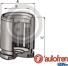 AUTOFREN SEINSA D025804 - Virzulis, Bremžu suports www.autospares.lv