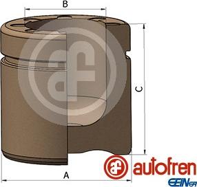 AUTOFREN SEINSA D025242 - Piston, brake caliper www.autospares.lv