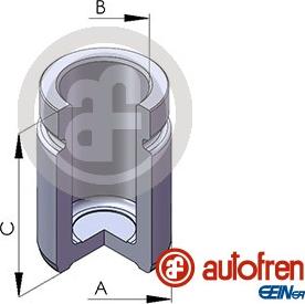 AUTOFREN SEINSA D025332 - Piston, brake caliper www.autospares.lv