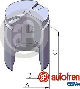 AUTOFREN SEINSA D02525 - Virzulis, Bremžu suports www.autospares.lv