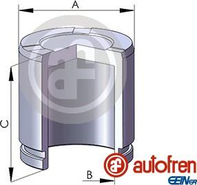 AUTOFREN SEINSA D025763 - Virzulis, Bremžu suports www.autospares.lv