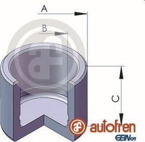 AUTOFREN SEINSA D02528 - Virzulis, Bremžu suports www.autospares.lv