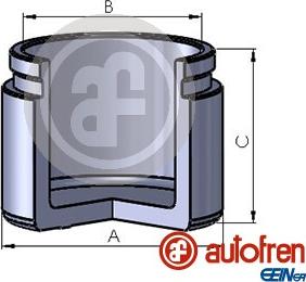 AUTOFREN SEINSA D025239 - Piston, brake caliper www.autospares.lv