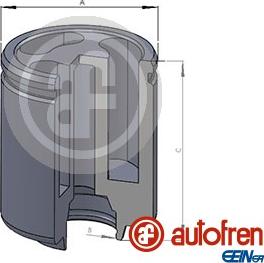 AUTOFREN SEINSA D025234 - Piston, brake caliper www.autospares.lv