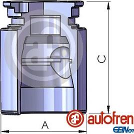 AUTOFREN SEINSA D025221 - Piston, brake caliper www.autospares.lv