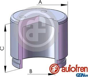 AUTOFREN SEINSA D025857 - Virzulis, Bremžu suports www.autospares.lv