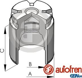 AUTOFREN SEINSA D02578 - Поршень, корпус скобы тормоза www.autospares.lv