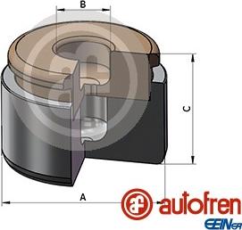 AUTOFREN SEINSA D025731 - Virzulis, Bremžu suports www.autospares.lv