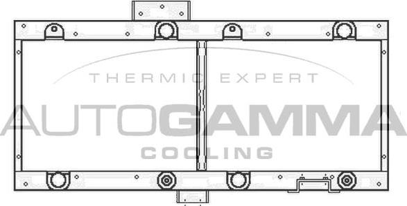 Autogamma 404998 - Radiators, Motora dzesēšanas sistēma www.autospares.lv