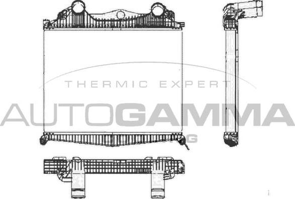 Autogamma 404450 - Starpdzesētājs www.autospares.lv